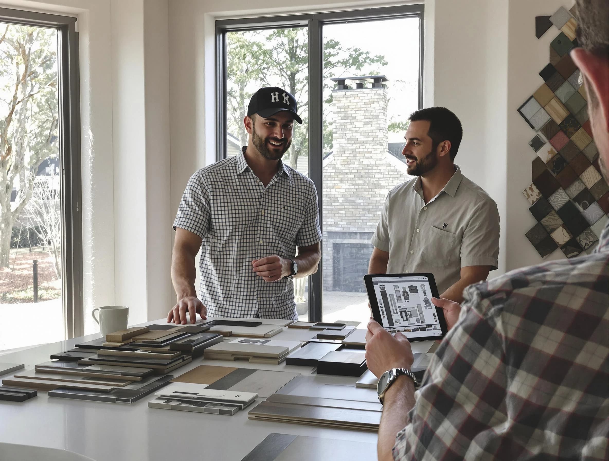 Englewood Chimney Sweep remodeling a chimney and fireplace in Englewood, NJ