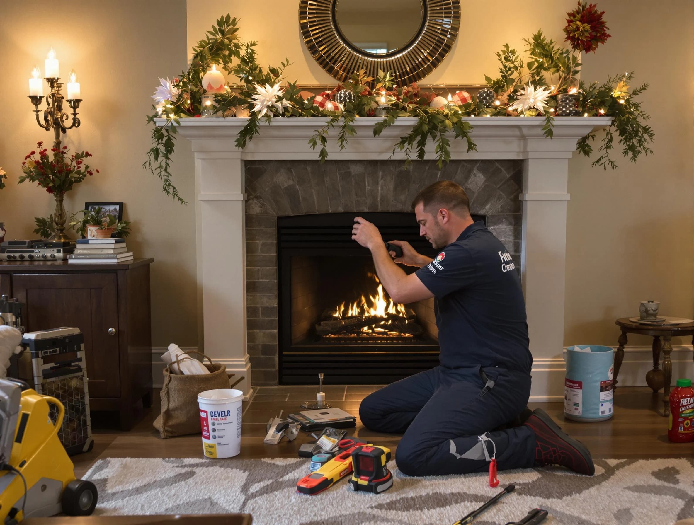 Englewood Chimney Sweep offering fireplace maintenance services in Englewood, NJ